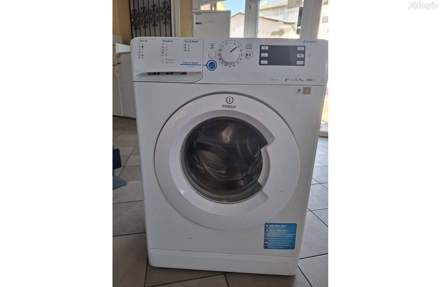 Használt Indesit Xwe 71252 Elöltöltős Mosógép [H16053] 3 hó garancia